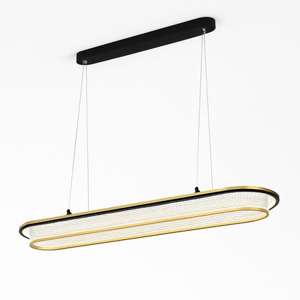Lustre LED circulaire haut de gamme pour décoration intérieure moderne — LZ4X9P2Q