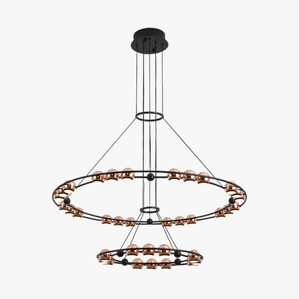 Lustre LED circulaire au design nordique pour intérieur moderne — LZ4X9P2