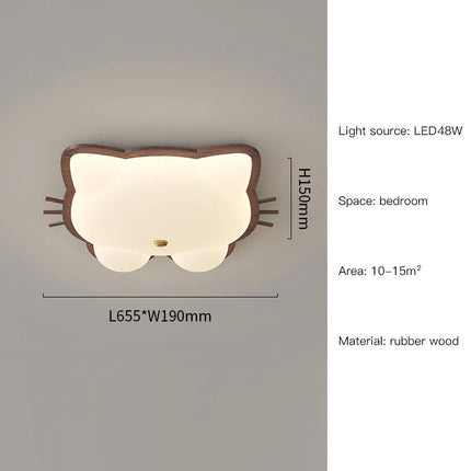 Lustre LED créatif en forme d’animaux chat pour enfants — LZ4P9XQ