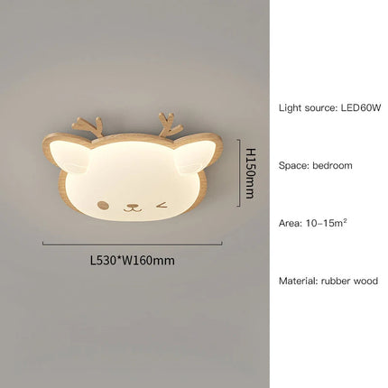 Lustre LED créatif en forme d’animaux chat pour enfants — LZ4P9XQ