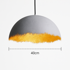 Gris D40cm / Lumière 3 couleurs