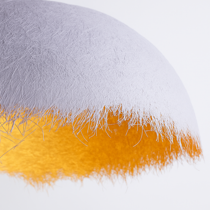 Lustre LED demi-lune design italien pour éclairage intérieur — LZ4G7T9
