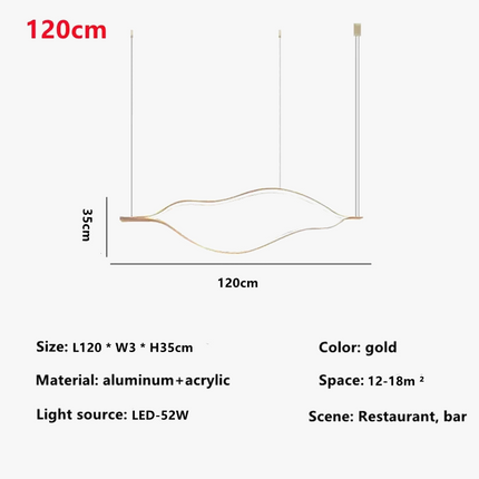 lustre led créatif postmoderne en forme de lèvre