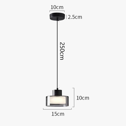 Lustre suspension LED décoratif pour éclairage intérieur moderne — LZ4P9X