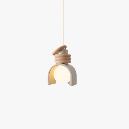 lustre led design en résine pour éclairage intérieur réglable