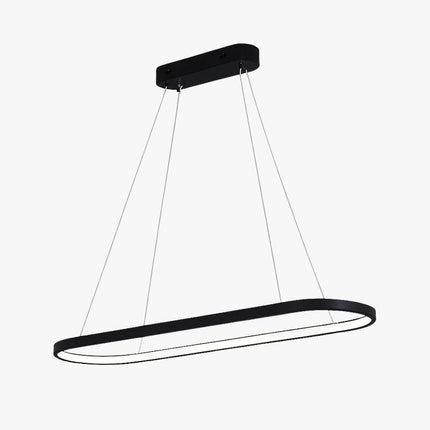 Lustre suspendu LED arrondi en aluminium design — LZ4X9P2