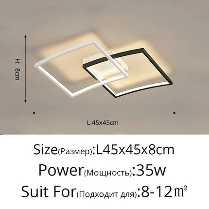 Lustre LED en aluminium pour intérieur et espaces commerciaux — LZ4Q9T1