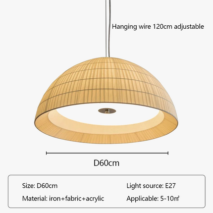 Lustre LED en tissu pour café, bar et restaurant — LZ4X9T1