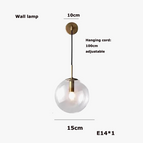50 cm / Quincaillerie en or / Lumière blanche