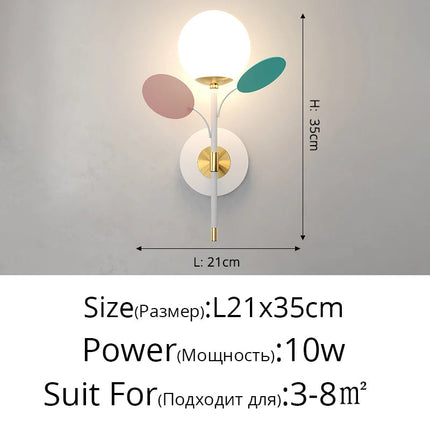 Lustre LED moderne nordique effet étoilé macaron créatif — LZ4X9J