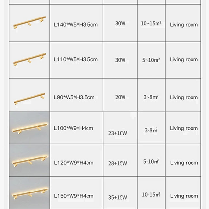 Lustre LED moderne imitation bois pour intérieur — LZ4X9Q2F