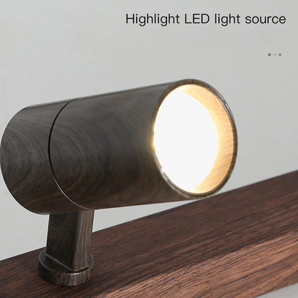 Lustre LED moderne imitation bois pour intérieur — LZ4X9Q2F