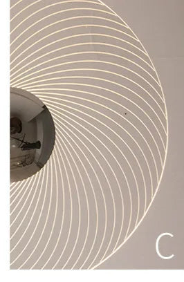Lustre LED moderne en acrylique pour intérieur — LZ4X9T