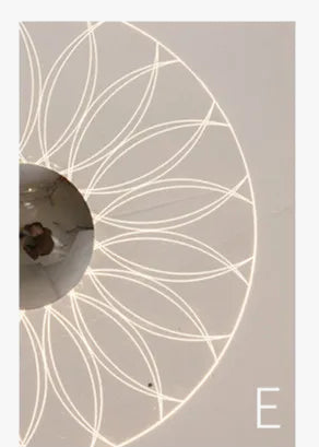 Lustre LED moderne en acrylique pour intérieur — LZ4X9T