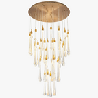 L60cm 3 Lumières / Lumière chaude à intensité variable