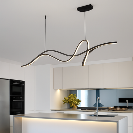 Lustre LED à intensité variable pour éclairage intérieur moderne — LZ4X9P
