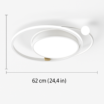 Plafonnier LED moderne à intensité variable pour chambre et cuisine — LZ4T9XQ