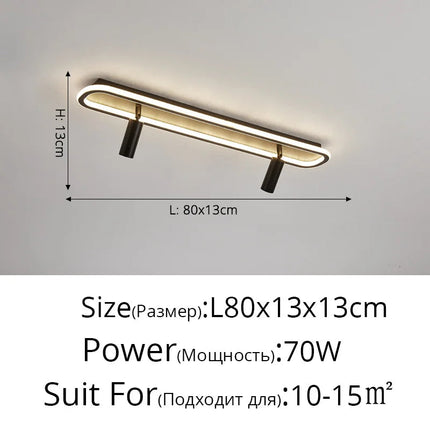 Lustre LED moderne à gradation pour éclairage intérieur — LZ4X9T