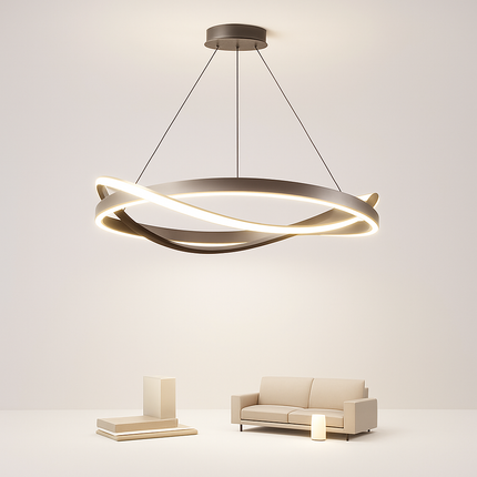 Lustre LED moderne pour suspension et plafonnier intérieur — LZ4X9P