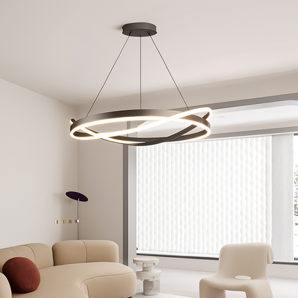 Lustre LED moderne pour suspension et plafonnier intérieur — LZ4X9P