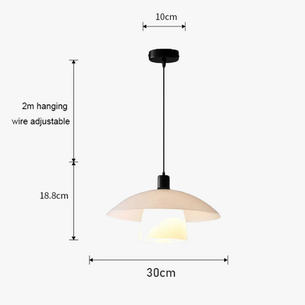 Lustre LED moderne forme soucoupe volante pour décoration hôtel et bar — LZ4X9M