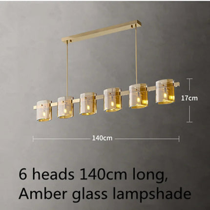 Lustre LED postmoderne en cristal pour intérieur élégant — LZ4X9J2