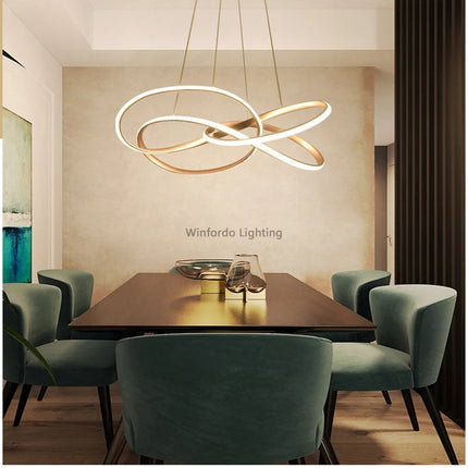 Lustre LED postmoderne en cristal Winfordo WF-XD009 — LZ7V9Q