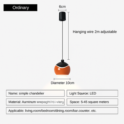 Lustre LED pour décoration moderne et élégante — LZ4X9P2Q
