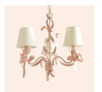 Lustre LED style européen pour chambre de princesse — LZ4X9T2