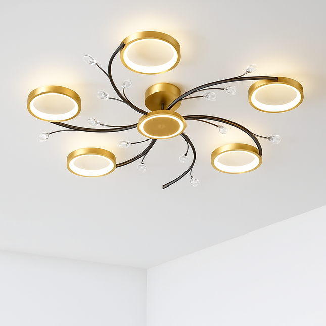 Lustre suspension LED style nordique pour décoration intérieure — LZ4P9X