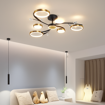 Lustre suspension LED style nordique pour décoration intérieure — LZ4P9X