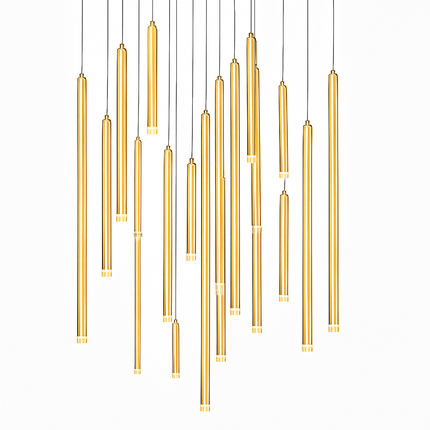 Lustre suspension LED moderne pour villa, loft et hôtel — LZ4X9T1