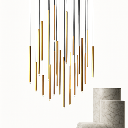 Lustre suspension LED moderne pour villa, loft et hôtel — LZ4X9T1