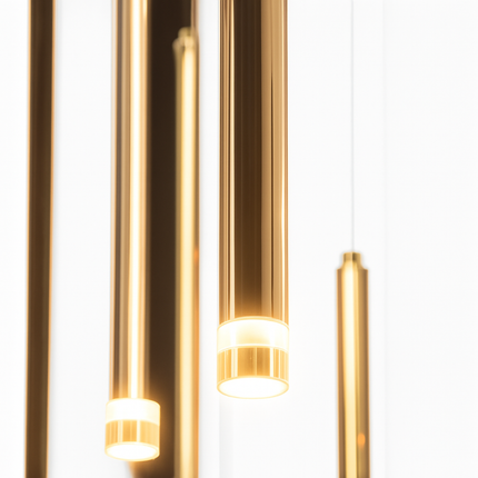 Lustre suspension LED moderne pour villa, loft et hôtel — LZ4X9T1