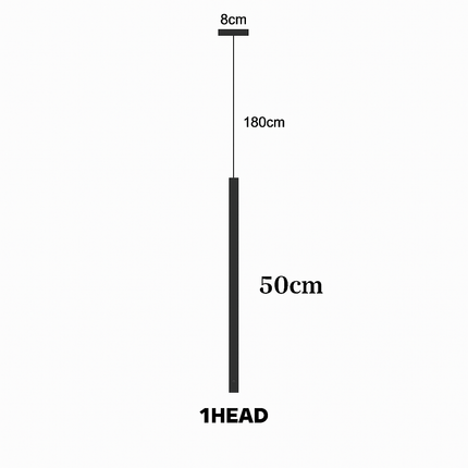 Lustre suspension LED moderne pour villa, loft et hôtel — LZ4X9T1