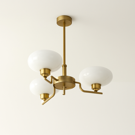 Lustre suspension vintage style Bauhaus éclairage nordique — LZ7X9D