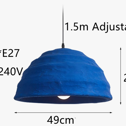 Lustre LED au design wabi sabi pour restaurant et café — LZ4X9P2