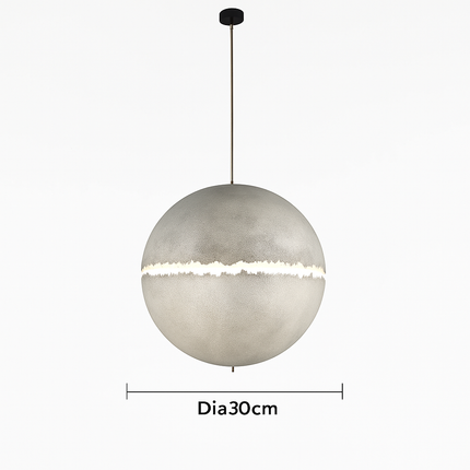Lustre LED design italien en fibre de verre — LZ7XQ9