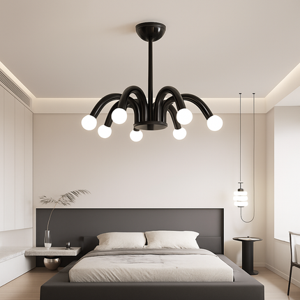 Lustre métal style Art déco disponible — LZ4F7Q2