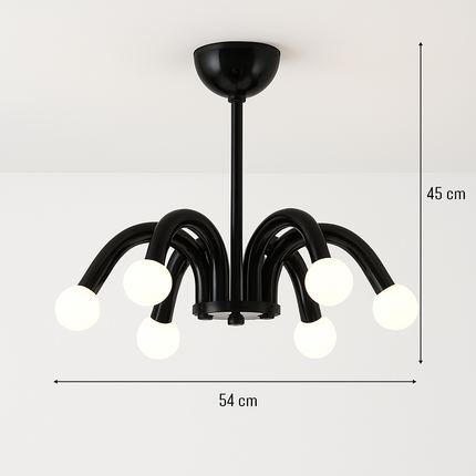 Lustre métal style Art déco disponible — LZ4F7Q2