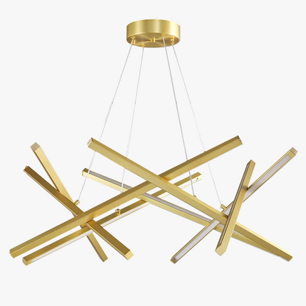 Lustre minimaliste à design géométrique pour intérieur élégant — LZ4X9P