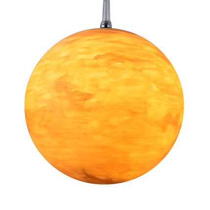 Lustre acrylique suspendu forme planète et lune — LZ4X9P2Q