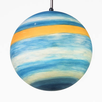 Lustre acrylique suspendu forme planète et lune — LZ4X9P2Q