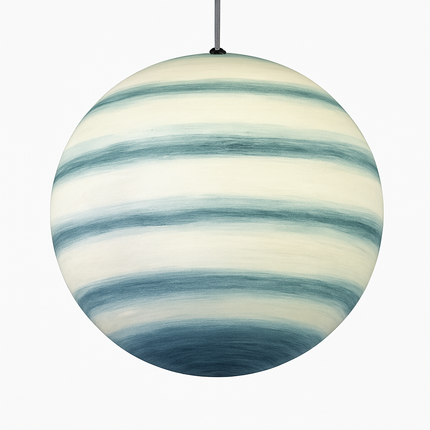 Lustre acrylique suspendu forme planète et lune — LZ4X9P2Q