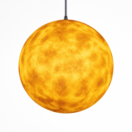 Lustre acrylique suspendu forme planète et lune — LZ4X9P2Q