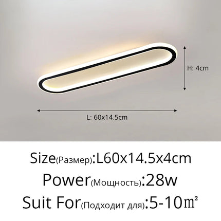 lustre moderne avec bande led robuste pour éclairage intérieur