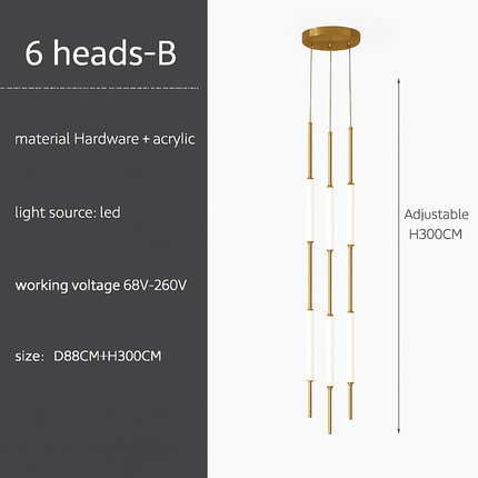 Lustre design créatif pour intérieur élégant — LZ4X9P