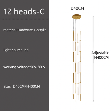Lustre design créatif pour intérieur élégant — LZ4X9P