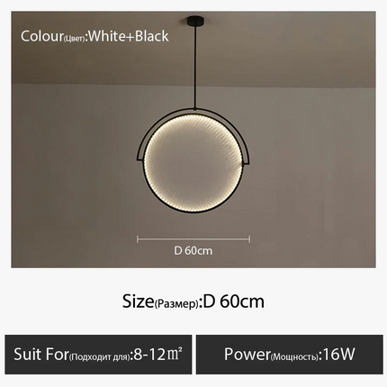 Lustre moderne italien pour décoration intérieure lumineuse — LZ4T9XQ