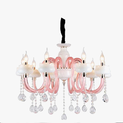 Lustre moderne en cristal avec éclairage LED créatif — LZ4M9Q2